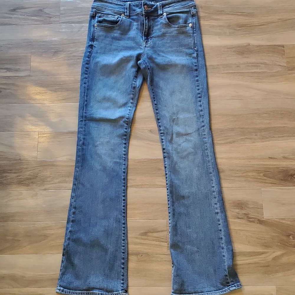 American Eagle Outfitters Kick Boot Jeans Size 8